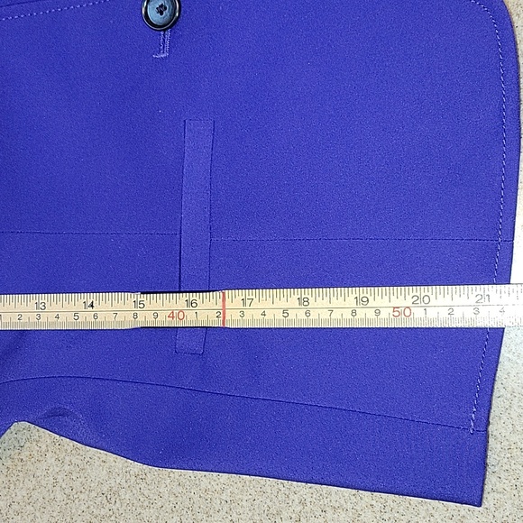 LOFT Purple Button Blazer Size 4 - Picture 10 of 11